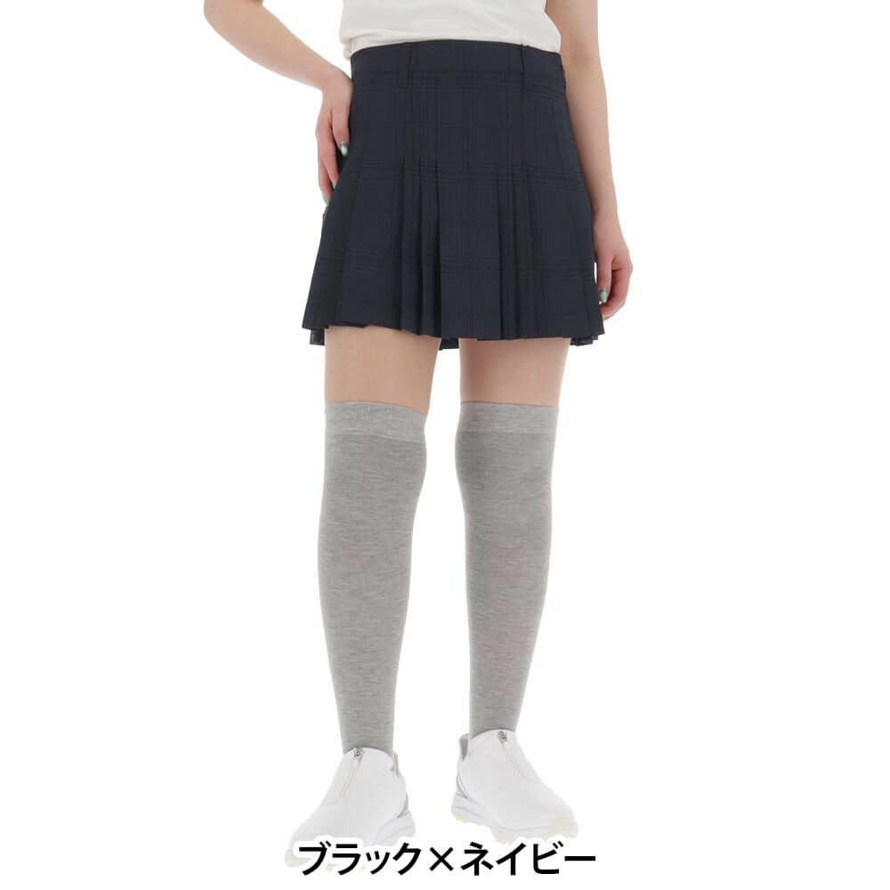 パーリーゲイツ PEARLY GATES レディース チェック柄 ロゴジャガード
