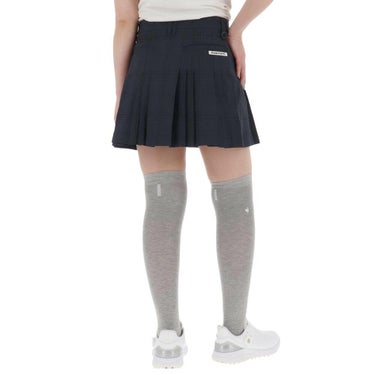 パーリーゲイツ PEARLY GATES　レディース チェック柄 ロゴジャガード 裾プリーツ スカート 055-5134204　2025年モデル 詳細3