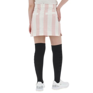 パーリーゲイツ PEARLY GATES　レディース 鹿の子 ストライプ スカート 055-5134314　2025年モデル 詳細3