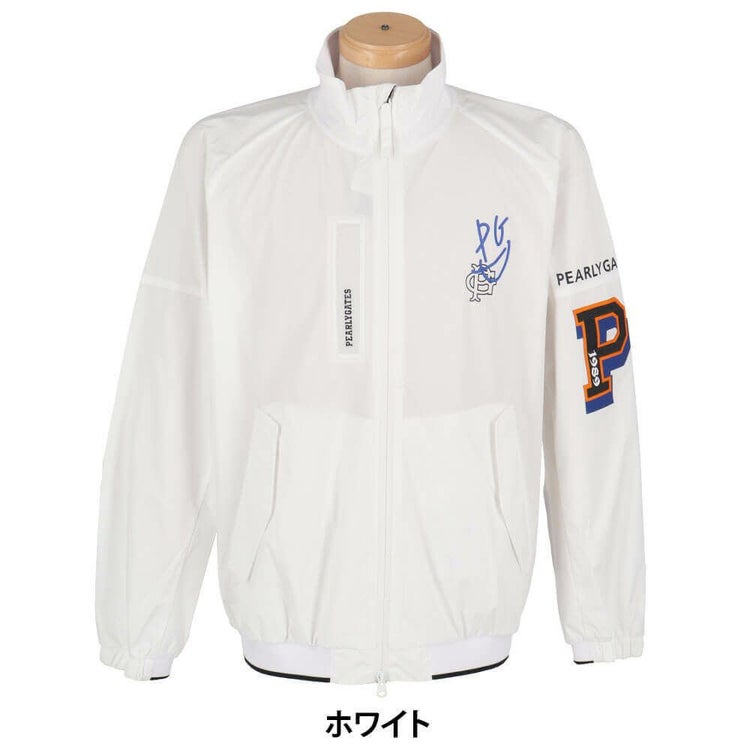 パーリーゲイツ PEARLY GATES メンズ 撥水 ロゴデザイン ストレッチ 