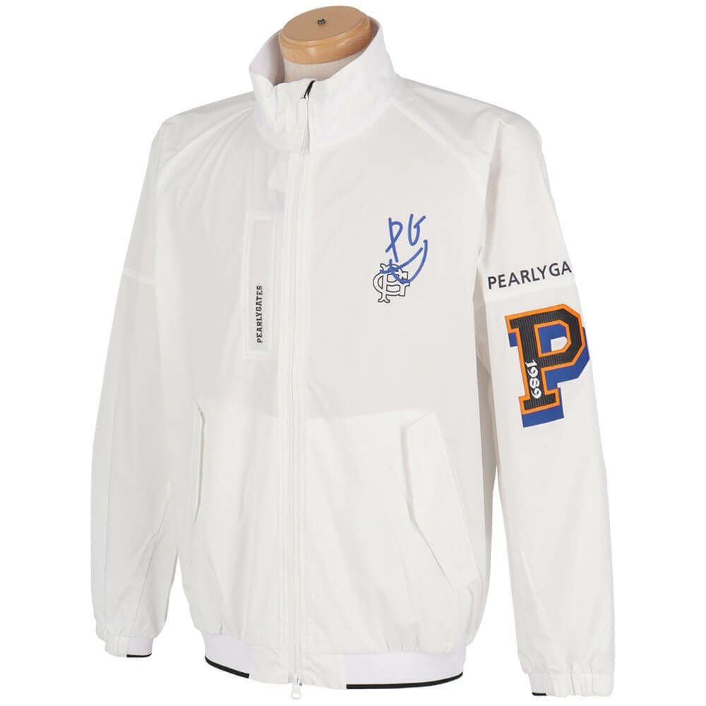 パーリーゲイツ PEARLY GATES メンズ 撥水 ロゴデザイン ストレッチ