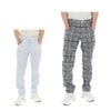 パーリーゲイツ PEARLY GATES　メンズ TEXBRID ヘリンボンジャガードチェック柄 ロングパンツ 053-5131205　2025年モデル