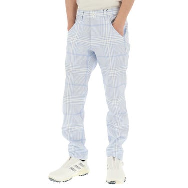 パーリーゲイツ PEARLY GATES　メンズ TEXBRID ヘリンボンジャガードチェック柄 ロングパンツ 053-5131205　2025年モデル 詳細5