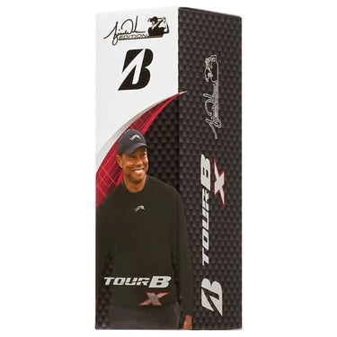 ブリヂストン　ツアーB X 2025年モデル ゴルフボール 1ダース（12球入り）　タイガーウッズ エディション 詳細1