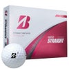 ブリヂストン　スーパーストレート 2025年モデル　ゴルフボール 1ダース（12球入り） ホワイト 詳細1