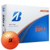 ブリヂストン　エクストラソフト 2025年モデル　ゴルフボール 1ダース（12球入り）　オレンジ 詳細1