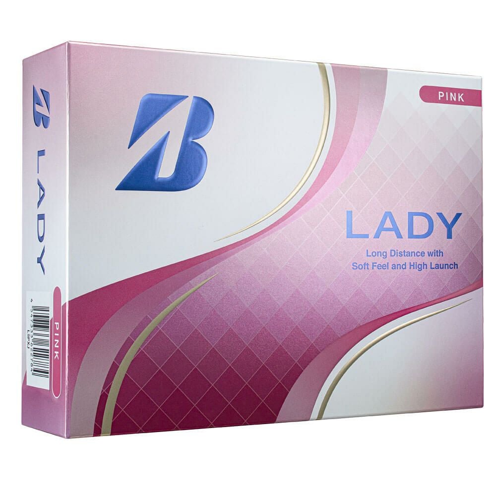 ブリヂストン　レディ 2025年モデル ゴルフボール 1ダース（12球入り）　ピンク 詳細1