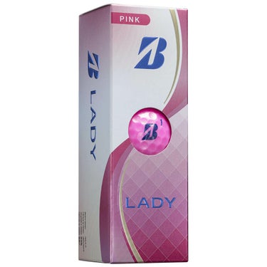 ブリヂストン　レディ 2025年モデル ゴルフボール 1ダース（12球入り）　ピンク 詳細1