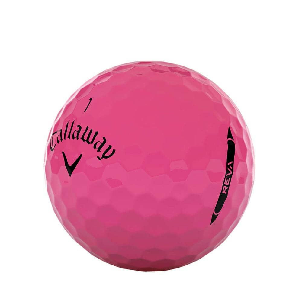 キャロウェイ　レヴァ 2025年モデル　ゴルフボール　1ダース（12球入り）　ピンク 詳細1