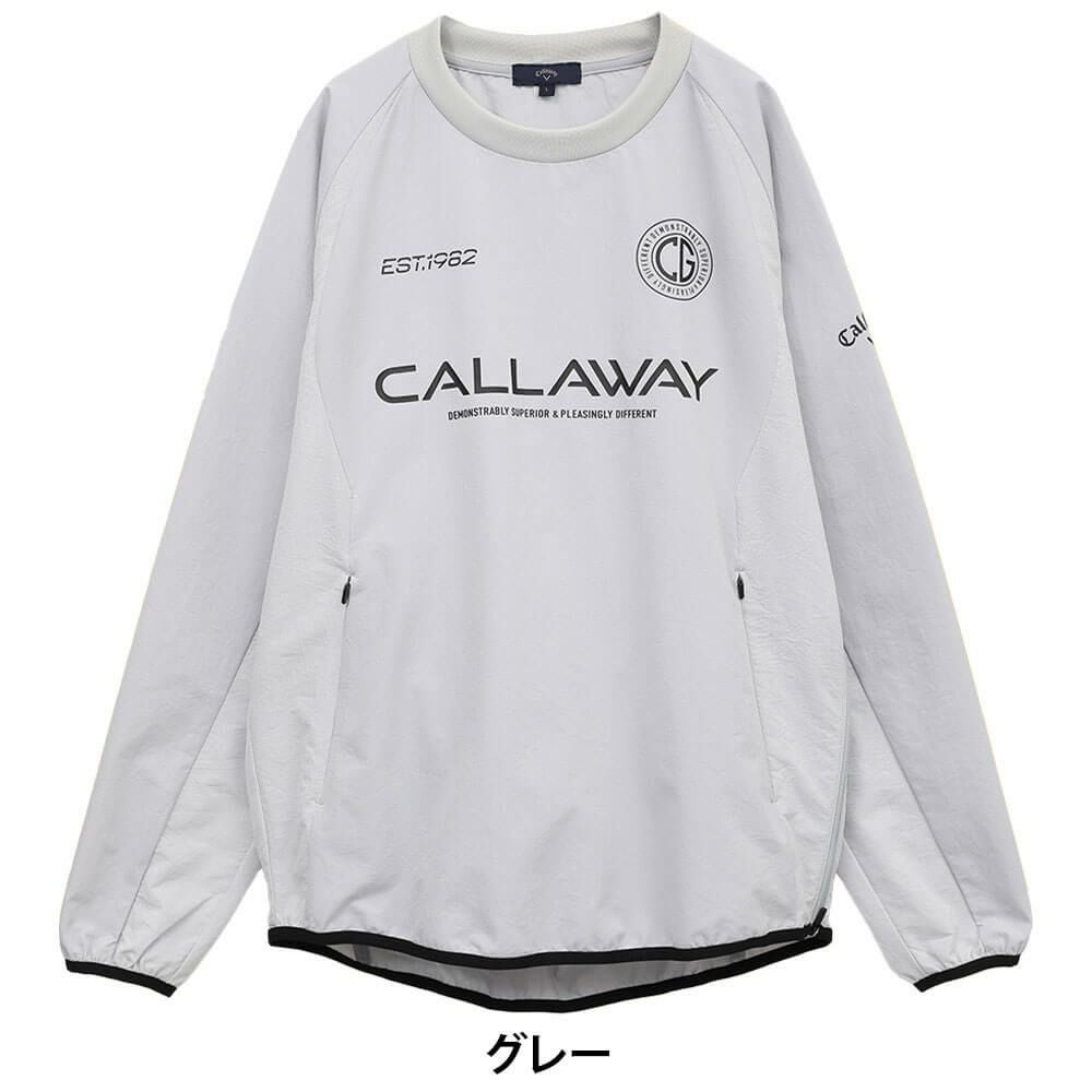 キャロウェイ Callaway　メンズ 8WAY ストレッチ クルーネック 長袖 ブルゾン C25115101　2025年モデル 詳細1