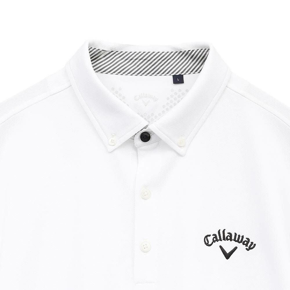 キャロウェイ Callaway メンズ 鹿の子 半袖 ポロシャツ C25134100 2025