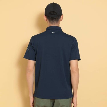 キャロウェイ Callaway　メンズ 鹿の子 半袖 ポロシャツ C25134100　2025年モデル 詳細1