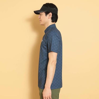 キャロウェイ Callaway　メンズ モノグラムプリント 半袖 ポロシャツ C25134110　2025年モデル 詳細1