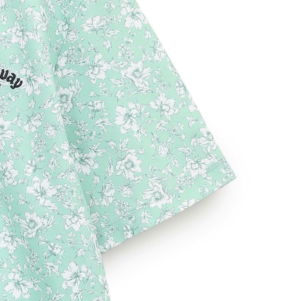 キャロウェイ Callaway　メンズ フラワープリント 半袖 ポロシャツ C25134112　2025年モデル 詳細1