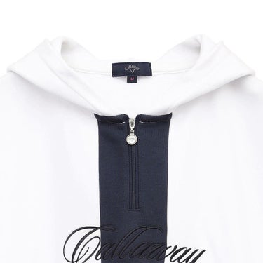 キャロウェイ レディース スウェット パーカー ベスト C25117202　2025年モデル 詳細1