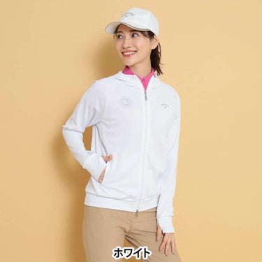 キャロウェイ Callaway　レディース UV 長袖 パーカー C25117203　2025年モデル 詳細1