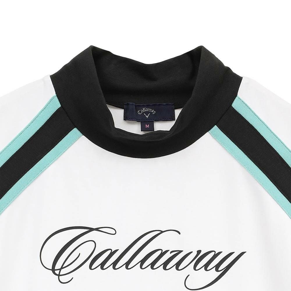 キャロウェイ Callaway　レディース 半袖 モックネックシャツ C25134203　2025年モデル 詳細1