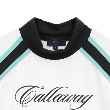キャロウェイ Callaway　レディース 半袖 モックネックシャツ C25134203　2025年モデル 詳細1