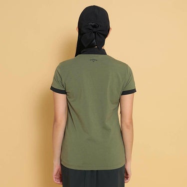 キャロウェイ Callaway　レディース 半袖 モックネックシャツ C25134203　2025年モデル 詳細1