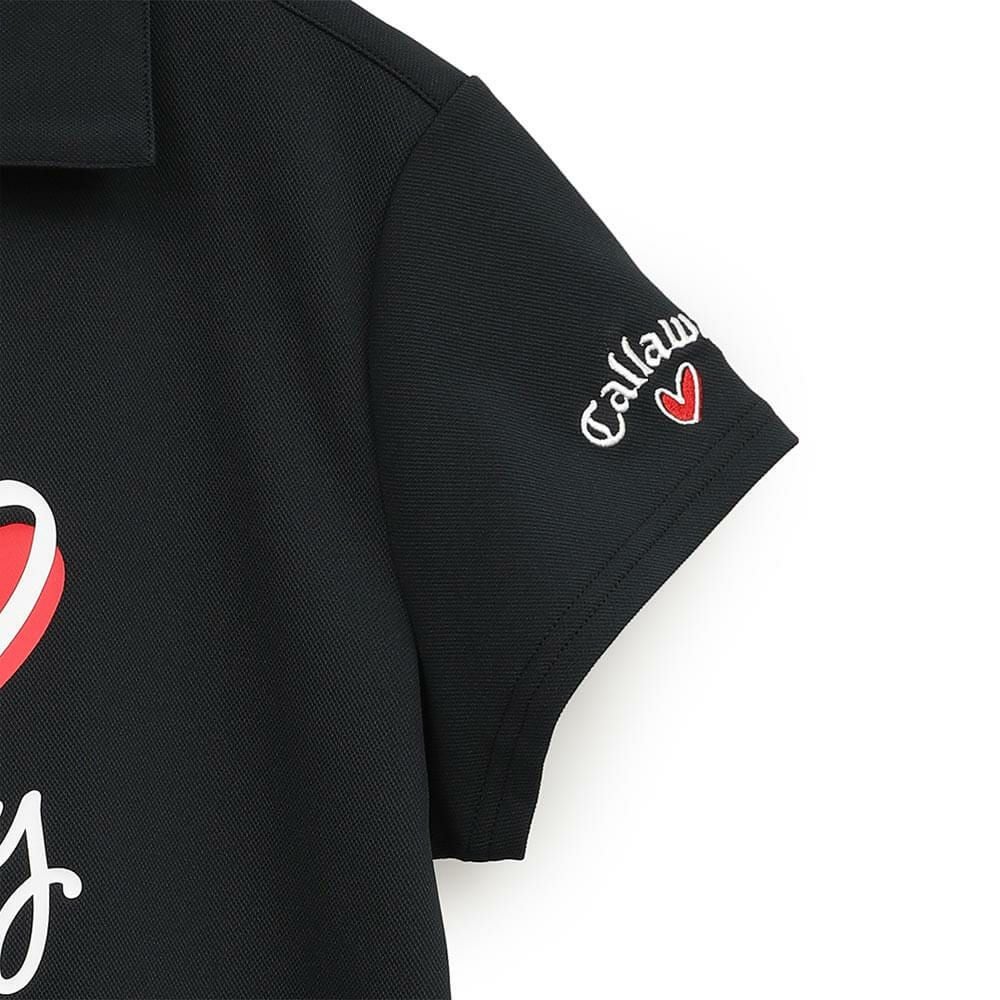 キャロウェイ Callaway　レディース LOVEキャロウェイ 半袖 シャツ C25134220　2025年モデル 詳細1
