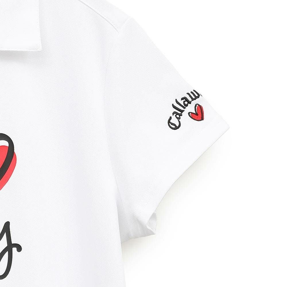 キャロウェイ Callaway　レディース LOVEキャロウェイ 半袖 シャツ C25134220　2025年モデル 詳細1