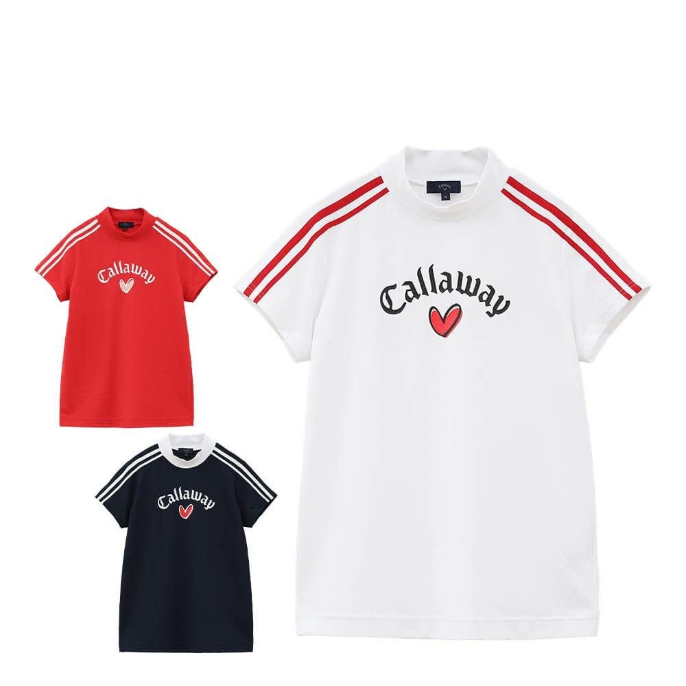 キャロウェイ Callaway レディース LOVEキャロウェイ 半袖 モック