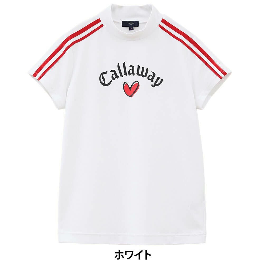 キャロウェイ Callaway レディース LOVEキャロウェイ 半袖 モック
