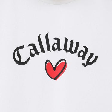 キャロウェイ Callaway　レディース LOVEキャロウェイ 半袖 モックネックシャツ C25134222　2025年モデル 詳細1