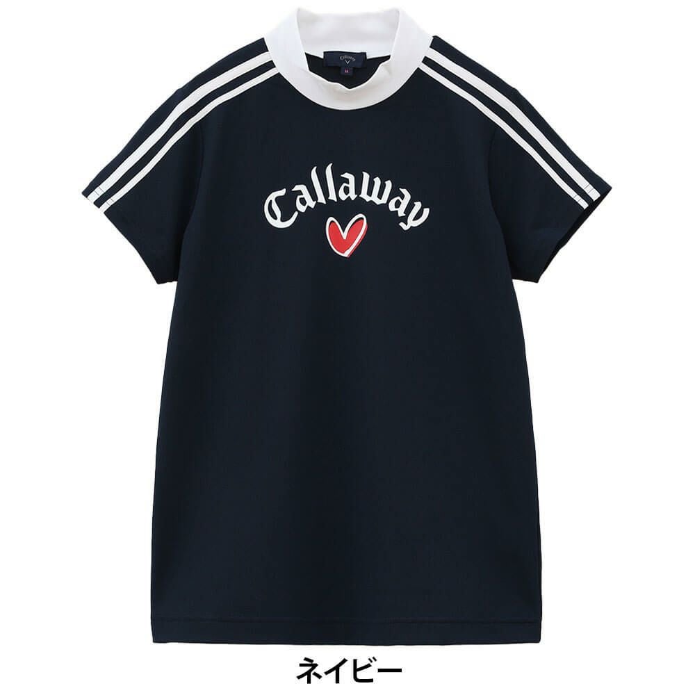 キャロウェイ Callaway レディース LOVEキャロウェイ 半袖 モック