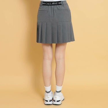 キャロウェイ Callaway　レディース ピンストライプ プリーツ スカート C25128204　2025年モデル 詳細1