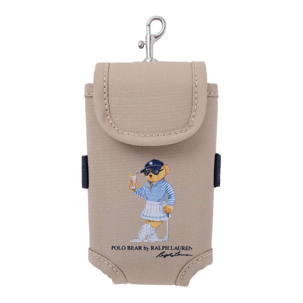 POLO GOLF RLX　カクテル ポロベア ボールポーチ RLY018 BE ベージュ　2025年モデル ベージュ（BE）