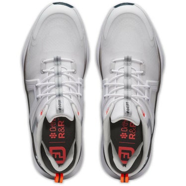 フットジョイ　ハイパーフレックス レース 2025年モデル メンズ ゴルフシューズ 55469 ホワイト/ブラック ホワイト/ブラック（55469）