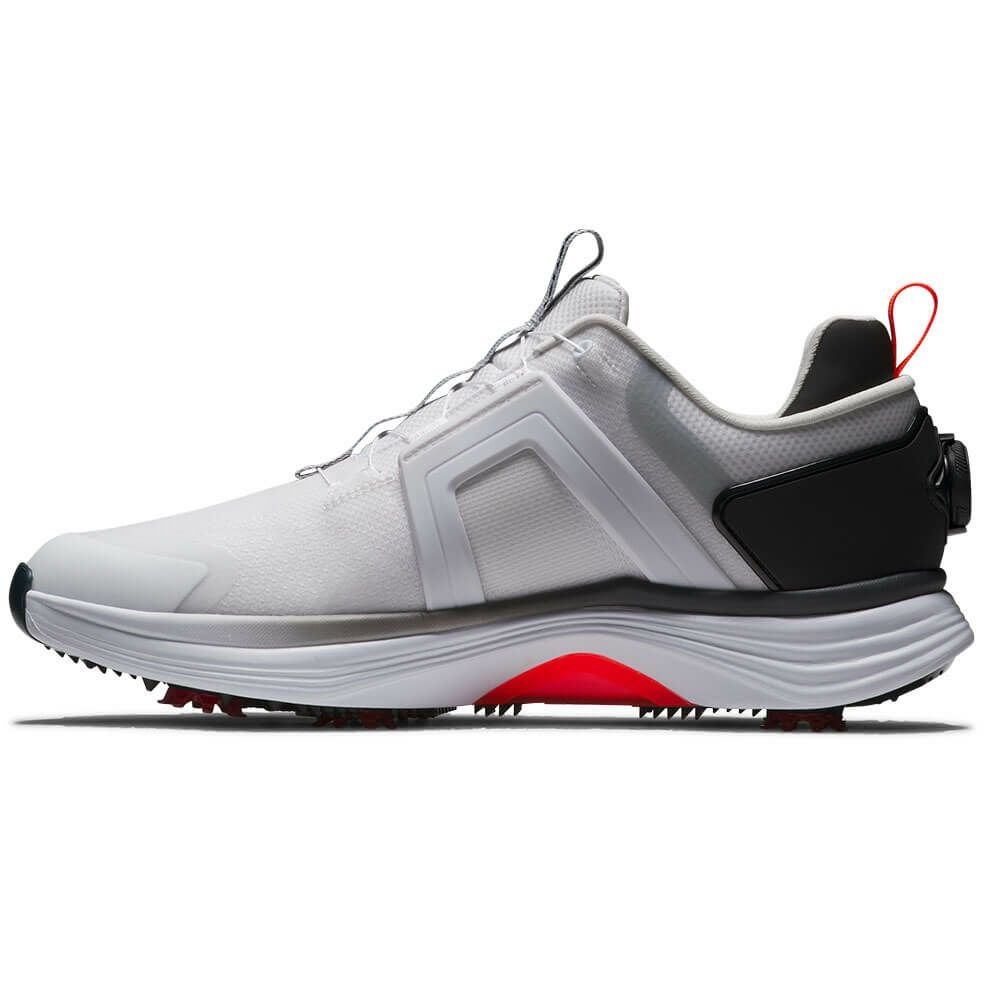 フットジョイ　ハイパーフレックス ボア 2025年モデル メンズ ゴルフシューズ 55476 ホワイト/ブラック ホワイト/ブラック（55476）