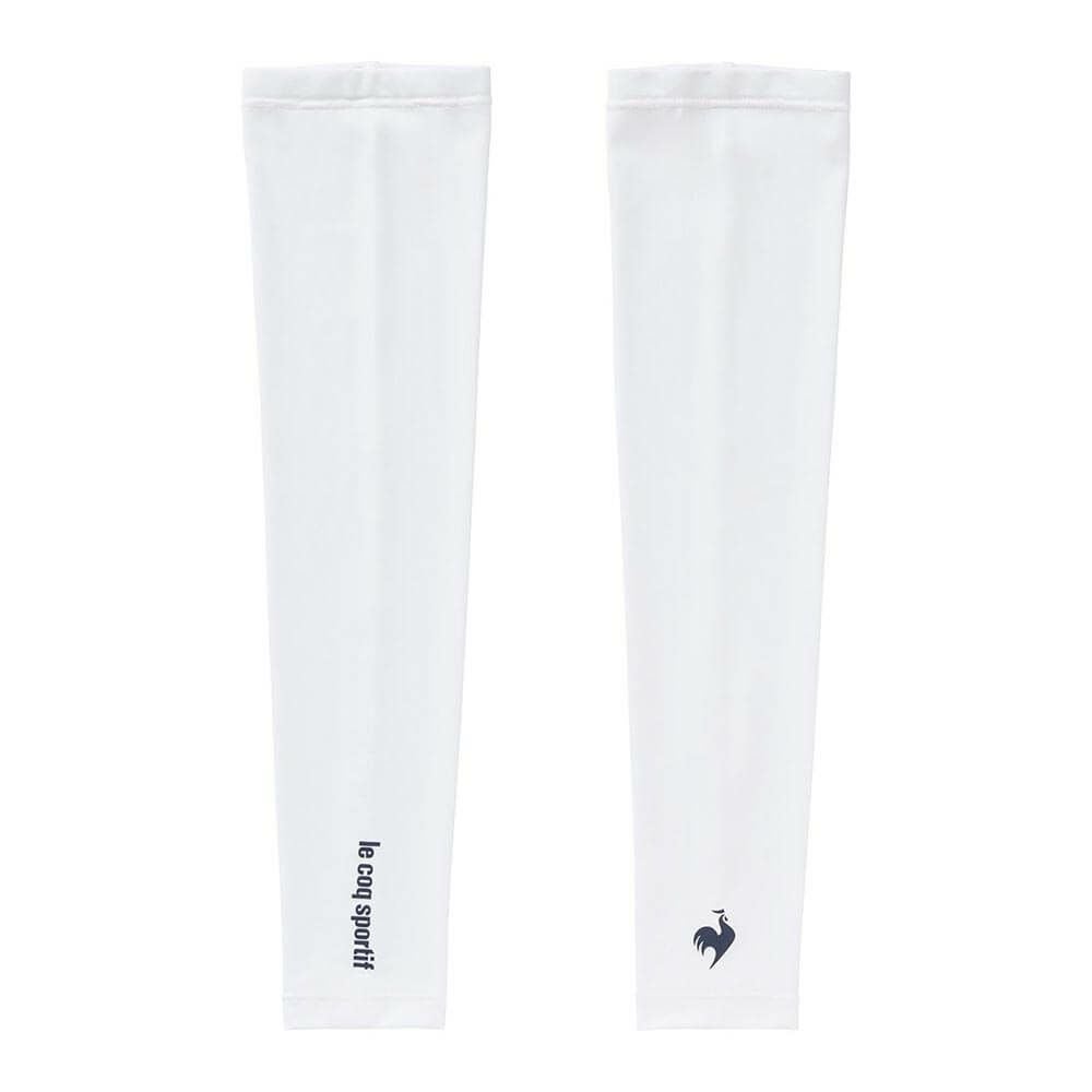 ルコック Le coq sportif　レディース クーリングUV アームカバー LG5SAZ51L WH ホワイト　2025年モデル ホワイト