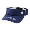 ルコック Le coq sportif　レディース Comfyfit Visor コンフィーフィット バイザー LG5SCP52L NV ネイビー　2025年モデル ネイビー