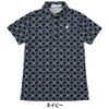 ルコック Le coq sportif　レディース 総柄 半袖 ポロシャツ LG5SHS13L　2025年モデル 詳細1