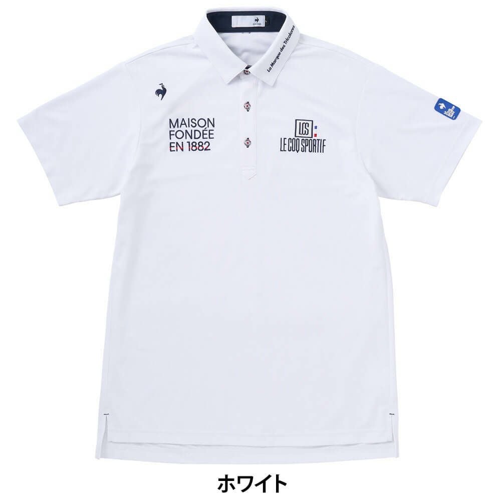 ルコック Le coq sportif　メンズ 半袖 ポロシャツ LG5SHS13M　2025年モデル 詳細1