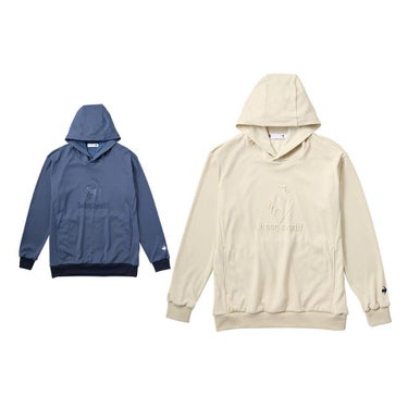 ルコック Le coq sportif　メンズ スウェット 長袖 フーディ― プルオーバー LG5SSW00M　2025年モデル 詳細1