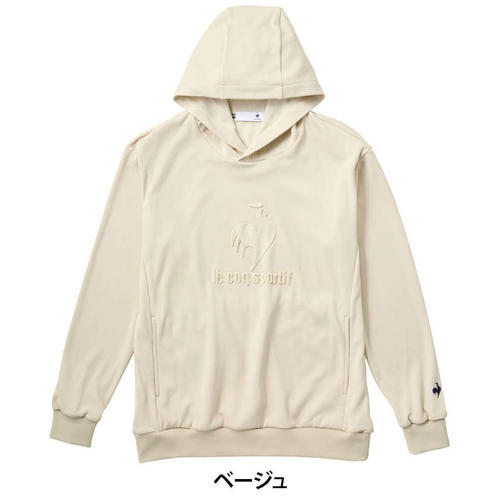 ルコック Le coq sportif　メンズ スウェット 長袖 フーディ― プルオーバー LG5SSW00M　2025年モデル 詳細1