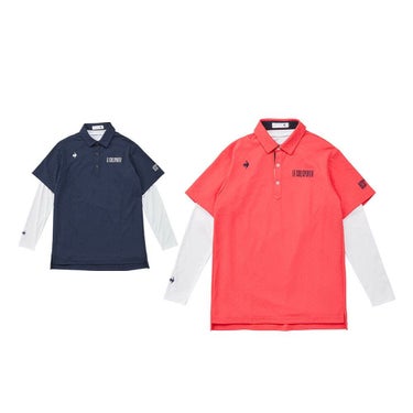 ルコック Le coq sportif　メンズ 半袖 ポロシャツ & 長袖 インナーシャツ LG5STZ01M　2025年モデル 詳細1