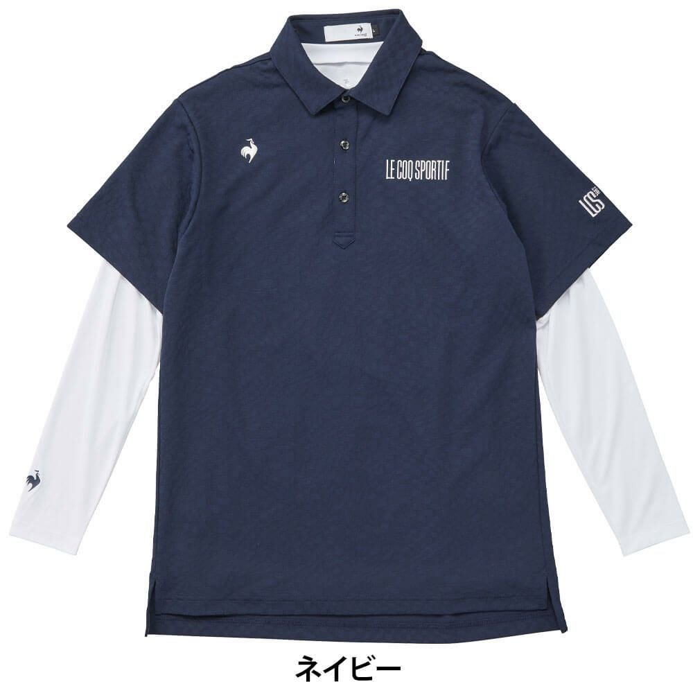ルコック Le coq sportif　メンズ 半袖 ポロシャツ & 長袖 インナーシャツ LG5STZ01M　2025年モデル 詳細1