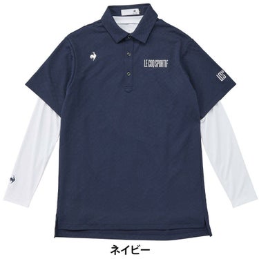 ルコック Le coq sportif　メンズ 半袖 ポロシャツ & 長袖 インナーシャツ LG5STZ01M　2025年モデル 詳細1