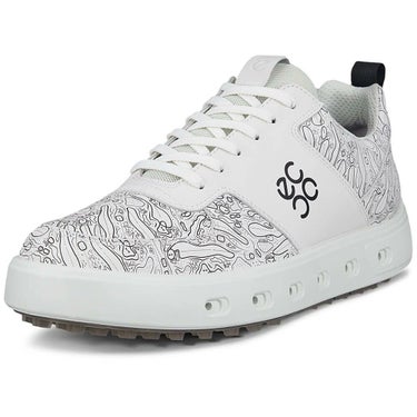 ecco エコー　STREET 720 ストリート セブントゥエンティ メンズ スパイクレス シューズ　111724 01007 GRAPHIC WHITE GRAPHIC-WHITE（01007）