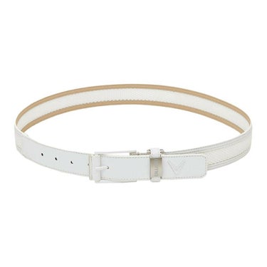 キャロウェイ Callaway　メンズ かざあなメッシュ ベルト C25192105 1030 ホワイト　2025年モデル ホワイト