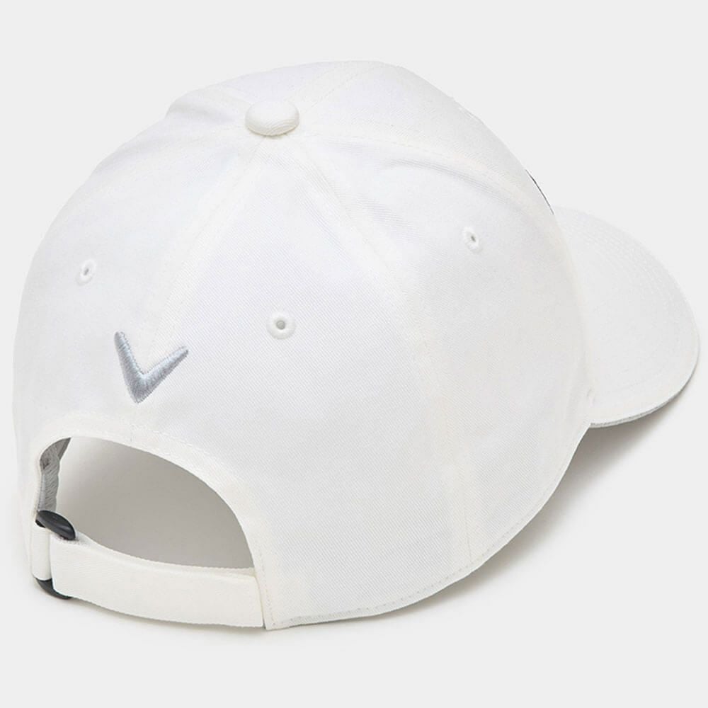 キャロウェイ Callaway　メンズ ベーシック ツイル キャップ C25990101 1030 ホワイト　2025年モデル ホワイト
