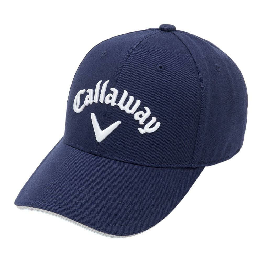キャロウェイ Callaway　メンズ ベーシック ツイル キャップ C25990101 1120 ネイビー　2025年モデル ネイビー