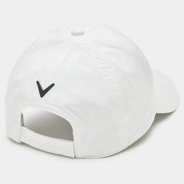 キャロウェイ Callaway　メンズ ベーシック 撥水 キャップ C25990107 1030 ホワイト　2025年モデル ホワイト