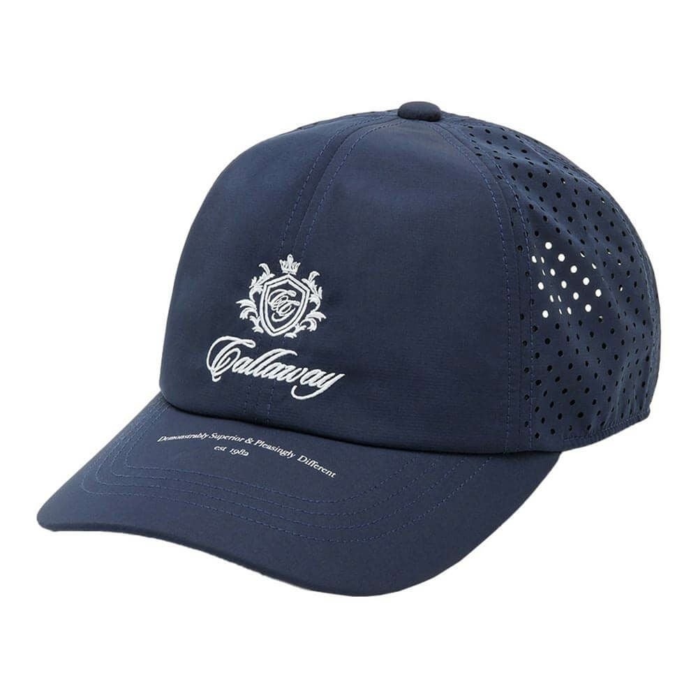 キャロウェイ Callaway レディース パンチング キャップ C25191202 1120 ネイビー 2025年モデル