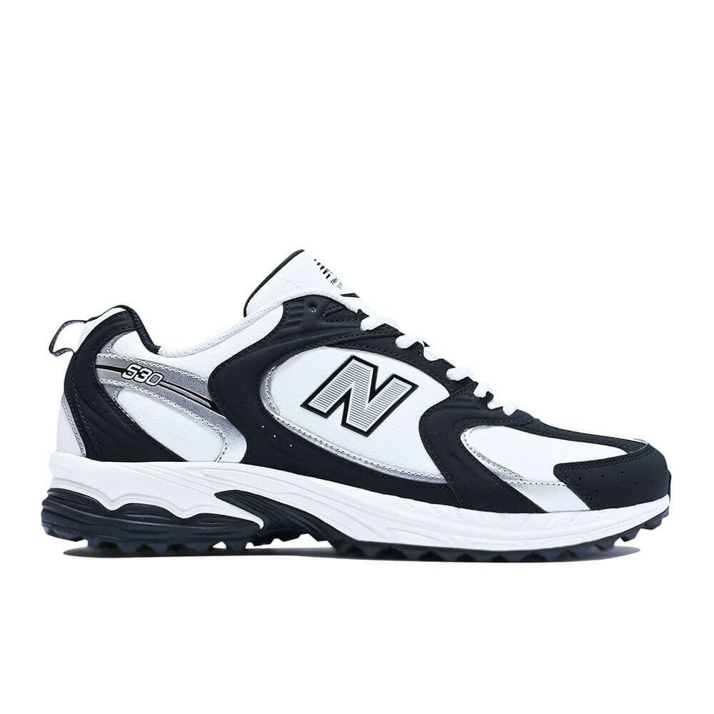 ニューバランスゴルフ　530 v1 SL スパイクレス ゴルフシューズ UGS530 D WHITE/BLACK　2025年モデル WHITE/BLACK（D）