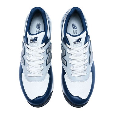 ニューバランスゴルフ　574 v3 SL スパイクレス ゴルフシューズ UGS574 R3 WHITE/NAVY　2025年モデル WHITE/NAVY（R3）